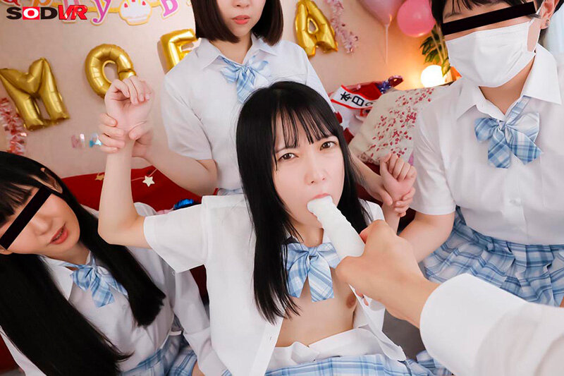 【VR】【8K】バースデーレ×プ 生意気一軍女子を、おもらし性×隷に生まれ変わらせ生誕祭 円井萌華 サンプル 3