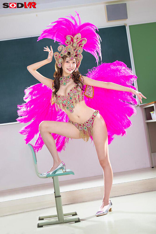 【VR】【8K】華麗奔放すぎる帰国’痴女’とPtoMサンバカーニバル ～踊れ！しゃぶれ！腰を振れ！～ 森日向子 サンプル 2