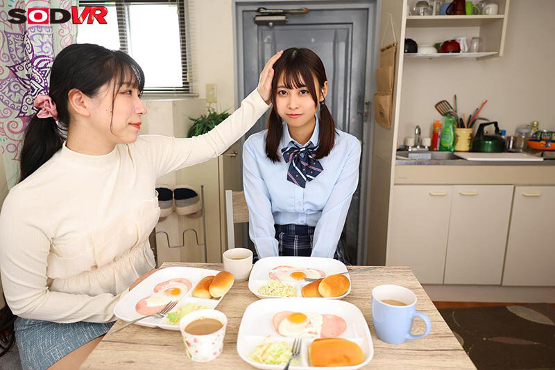 【VR】【8K】シングルマザーの連れ子が思春期で。嫁との激しいセックス見せつけたらママの真似をしたがって- 那津乃ちなみ サンプル 5