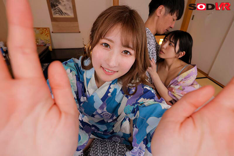 【VR】【8K】夫婦交換スワッピング旅行 親友夫婦と旅先で一夜限りの妻交換 サンプル 8