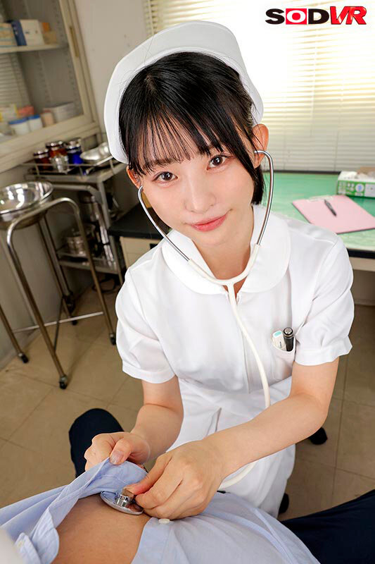 【VR】【8K】射精したい時に呼び出すと24時間どんな時でも ヌイてくれる痴女ナースがいる病院 宮島めい サンプル 3