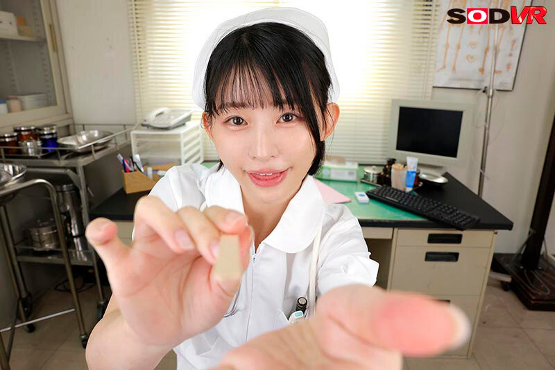 【VR】【8K】射精したい時に呼び出すと24時間どんな時でも ヌイてくれる痴女ナースがいる病院 宮島めい サンプル 6