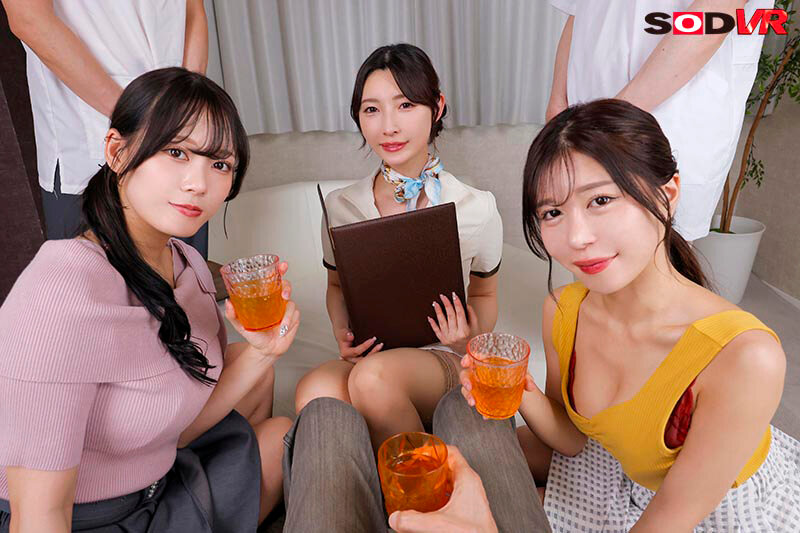 【VR】【8K】マジックミラートリプルルーム NTR エステ5 両隣で彼女と彼女の友達がヤられている中、僕も痴女エステティシャンにヤられてしまう… サンプル 4