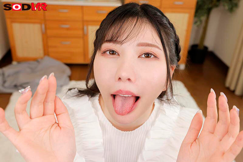 【VR】【8K】彼女の姉に耳元隠語囁きの誘惑に負けて何度も発射 藍芽みずき サンプル 5