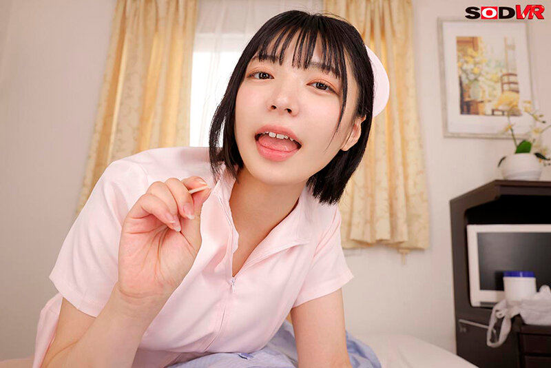 【VR】【新人×顔面特化×過剰ご奉仕ナース】研修の見習い看護師が親切丁寧にヤリすぎちゃって入院中のチ○ポを射精管理までしちゃいましたSPECIAL！！！ 虹村ゆみ サンプル 7