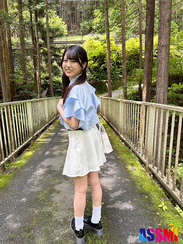 ドキドキ露出！ALLホンモノ精子！温泉旅行で初めての野外真正アナル中出し3本番 東雲あずさ サンプル 1
