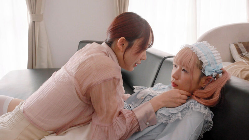 【ASMRレズ】隣の部屋から聞こえる私のグチュグチュおま〇こ音を聞いて発情すればいいじゃん 弥生みづき・希咲那奈 サンプル 8