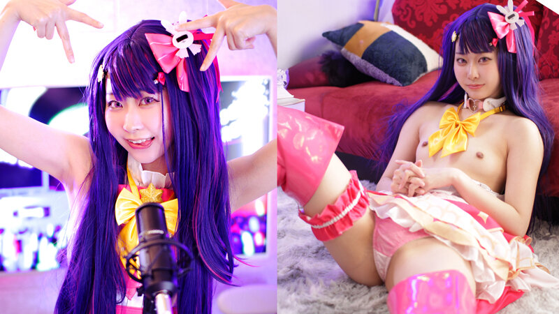 コスコスパイパイVol.5 天美めあちゃんのコスプレハメハメ！シコシコシコシコ精子巡礼 サンプル 1