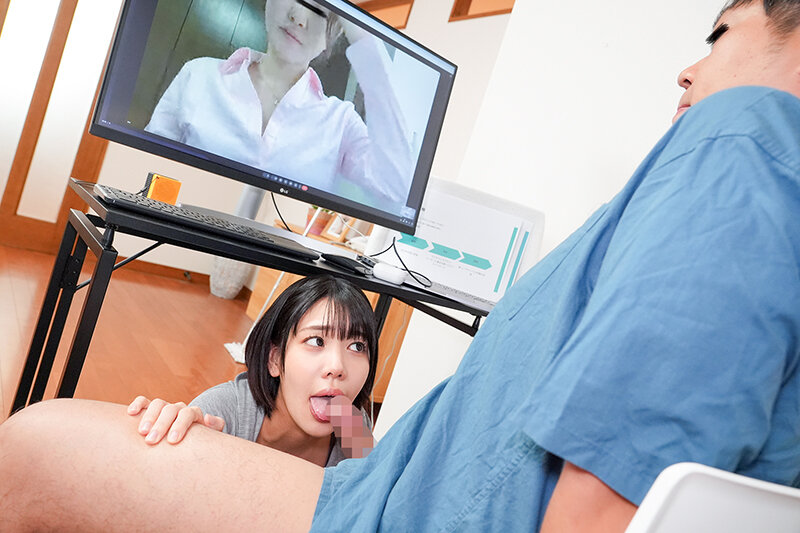 「私以外で勃起したら浮気だからね！」束縛妻にノーハンド嫉妬フェラで何度もしゃぶられ射精管理された絶倫夫VOL.2 サンプル 9
