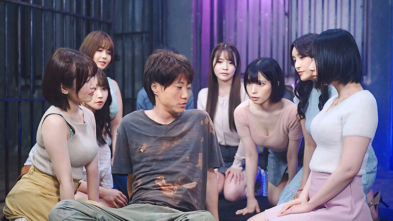 終末シェルター内で生き残りは僕以外全員女子。燃え尽きた世界で生殖本能が連鎖反応！8人の女子と精子を分け合う夢の楽園性活 サンプル 2