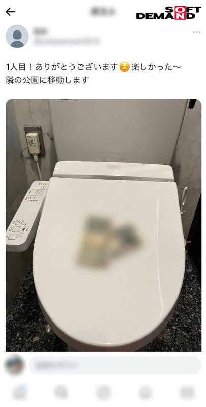 【注意喚起】SNSで男を募集し、公共のトイレで無許可ピンサロするち●ぽ大好きむっつり地味OLを私人逮捕＆実力行使 サンプル 2