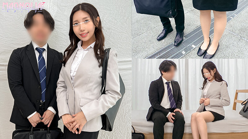 『巨乳な女先輩が後輩童貞社員にSEX指導！中出し1発10万円で何発搾り取れるか！？』外回り中に新入社員の童貞君を頼れるパイパン上司が筆おろし！ケツ振り吸い尽くすスケベフェラ！ギンギンの部下チ●コでイキまくり連続生ハメ！！【街角素人モニタリング♯みさき】 サンプル 1