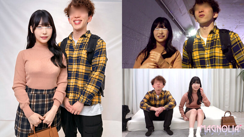 『現役女子大生限定！ 街で声をかけた大学生男女が密室で乳首当てゲームに挑戦！』笑顔が素敵な清楚JDが挑戦☆追加ミッションの手マンでイキまくり！幼馴染との生ハメが気持ち良すぎて怒涛の連続中出し！！【街角素人モニタリング♯ゆいは♯21歳♯大学生】 サンプル 1