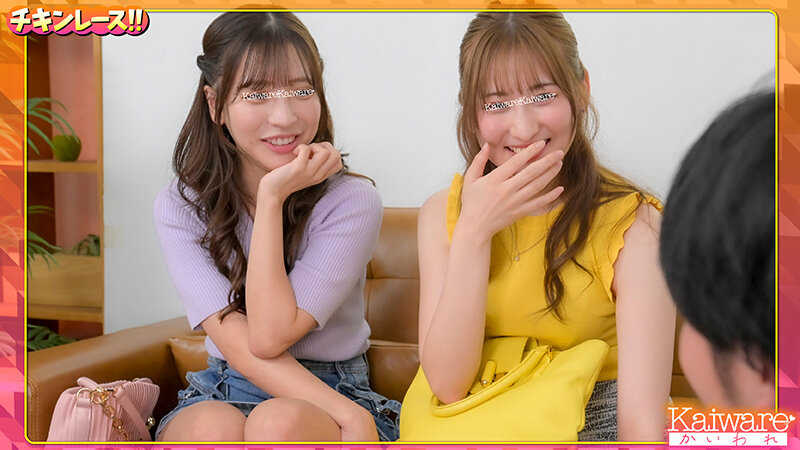 友達同士でガチンコ対決！どっちがよりエッチな事ができるかチキンレース！！さくらさん（26歳）ちあきさん（25歳） サンプル 1