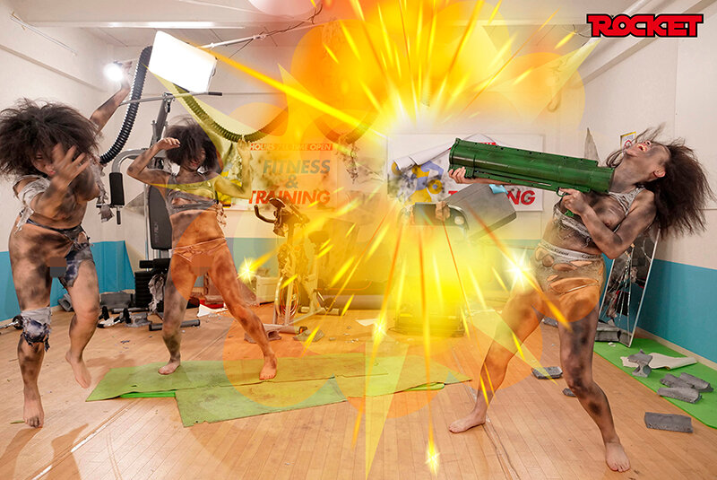 ROCKET17周年記念ユーザーリクエスト祭り 無様エロ再び！裸より恥ずかしい爆発黒焦げ女 サンプル 11