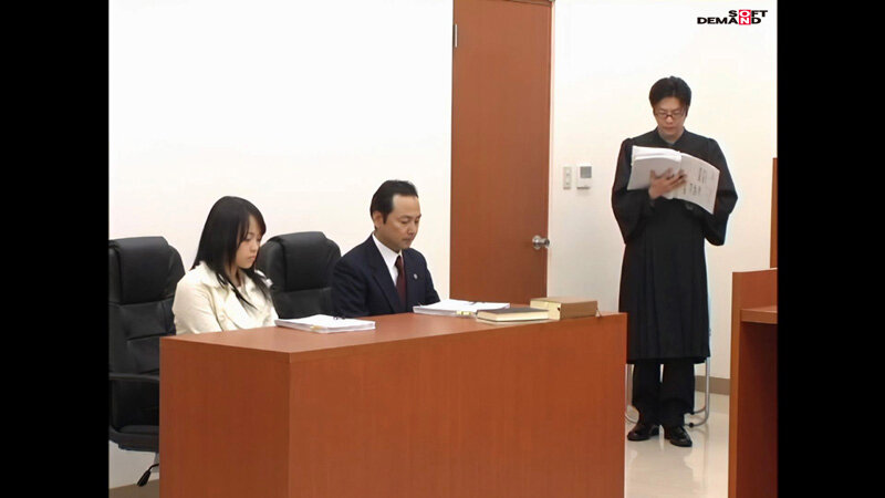 【AIリマスター】公開 AV裁判 藍山みなみ サンプル 3