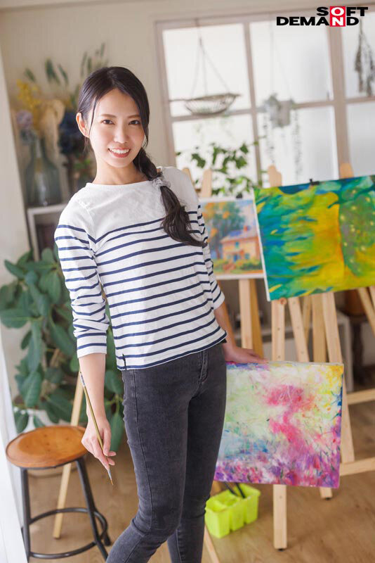 根っからの明るさで職場の絵画スクールはいつも笑顔で溢れてる 今村由美 34歳 素人人妻がAV初出演 サンプル 2