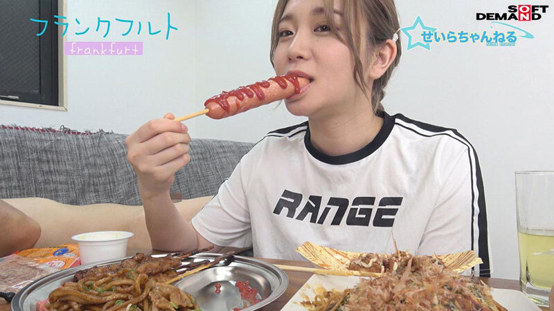 ペニスしゃぶりまくりASMR！ おち〇ぽモッパン！！ ＃よく張りグルメ女子3名収録 ＃モッパン ＃mukbang ＃高級食材ち〇ぽ ＃食ザーメン ＃ごっくん ＃Japanese ＃大食い ＃ちんテロ ＃大胃王 サンプル 7