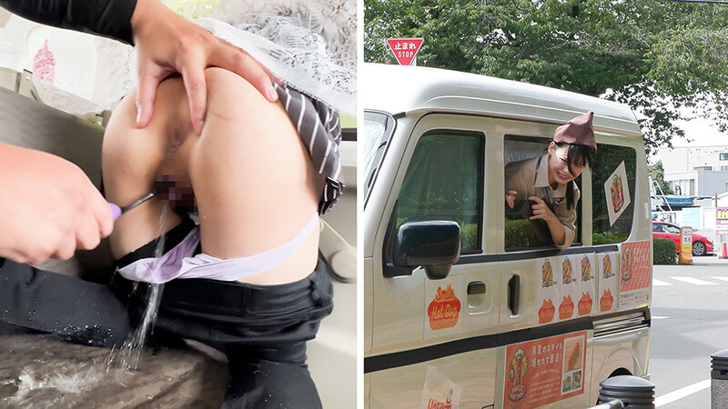 人気 AV 女優が挑戦！イカサレ屋台の中で 潮吹きながらホットドッグ売ってください！逢月ひまり 小坂ひまり サンプル 6