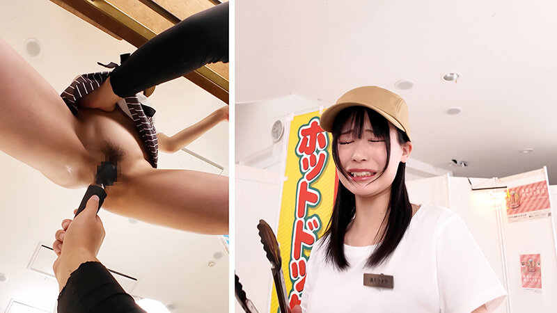 【配信限定】人気 AV 女優が挑戦！商業スペースでイカサレホットドッグ販売！逢月ひまり 小坂ひまり サンプル 5