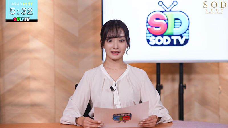 昼は清楚な新人女子アナ恋生は 夜はボクの居残り残業の発声練習に付き合ってくれ とびきり下品な清らか淫語を耳元でささやいて 優しく包み込むようなフィンガーテクと乳首舐めで慰めてくれる神同期 渚恋生 サンプル 2