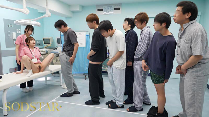【特典映像付き】続・射精依存改善治療センター 初めての密着から2年。異例の主任抜擢、そして結婚…。旦那への葛藤を抱きながら性欲異常者を過激な連続膣中射精で医療従事者Aさん（既婚）がサポートします。 青空ひかり サンプル 9