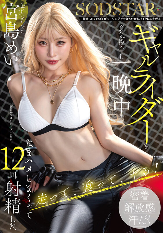 離婚したてのぼくがツーリングで出会った大型バイクにまたがるギャルライダーと意気投合し一晩中なまハメしまくって12回射精した 宮島めい サンプル 1