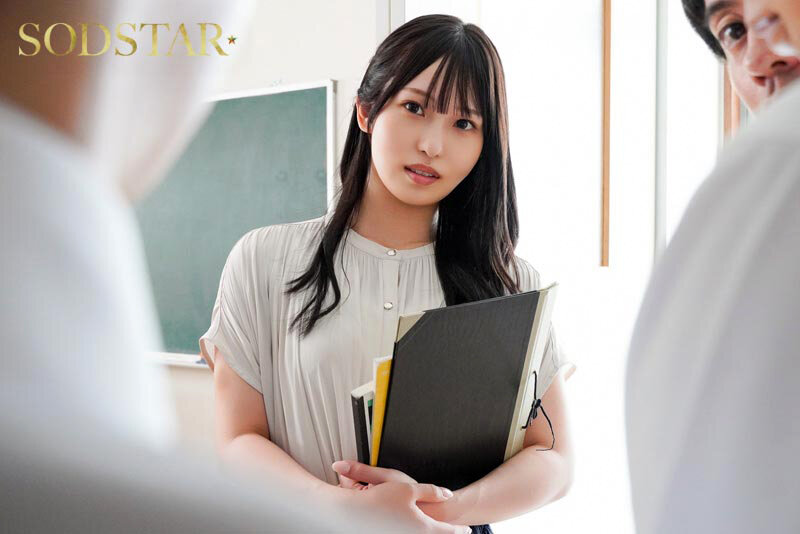 「ファーストキスさせてください」思春期の男子生徒の押しに負け校内で濃厚接吻セックスを繰り返す新任教員 新川空 サンプル 3