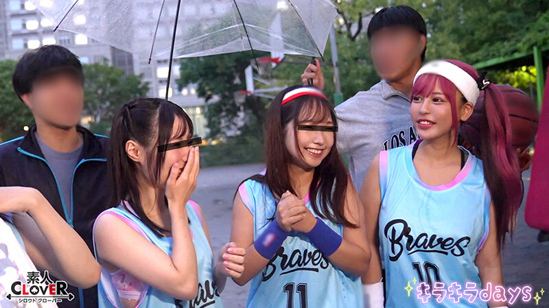 【流出映像】大学バスケサークル女子4人組が《バスケ街コン》で出会った男たちと大乱交【ゆみ、かれん、ひな、なつき】～ゆみ＆かれん編～ サンプル 1
