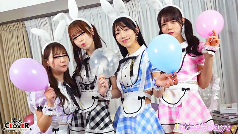 【流出映像】ゆるコスサークル内で撮影会！いつもは出来ないコスプレに女の子は楽しく写真を撮られていくが、男たちはコスプレ中のパンチラや際どい姿に悶々としていろいろなポージングをさせていく…撮影会終わりにそのままスタジオで打ち上げが始まると…えりか＆れい編～ サンプル 3