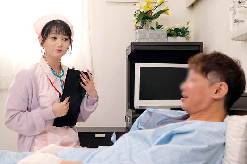男の欲望をすべて受け入れてくれるメチャカワ白衣の天使のヒーリングべろちゅう甘くとろける唾液たっぷりご奉仕濃厚接吻でチ〇ポはビンビン、ドバドバ射精が止まらない！静河 サンプル 1