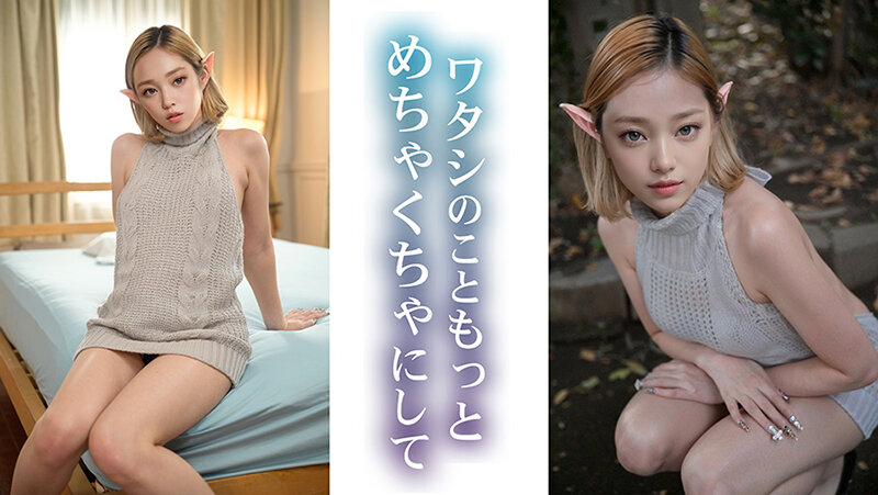 【3.1次元】AIハーフエルフ 新人裏撮り @Alinya（アリーニャ） サンプル 8