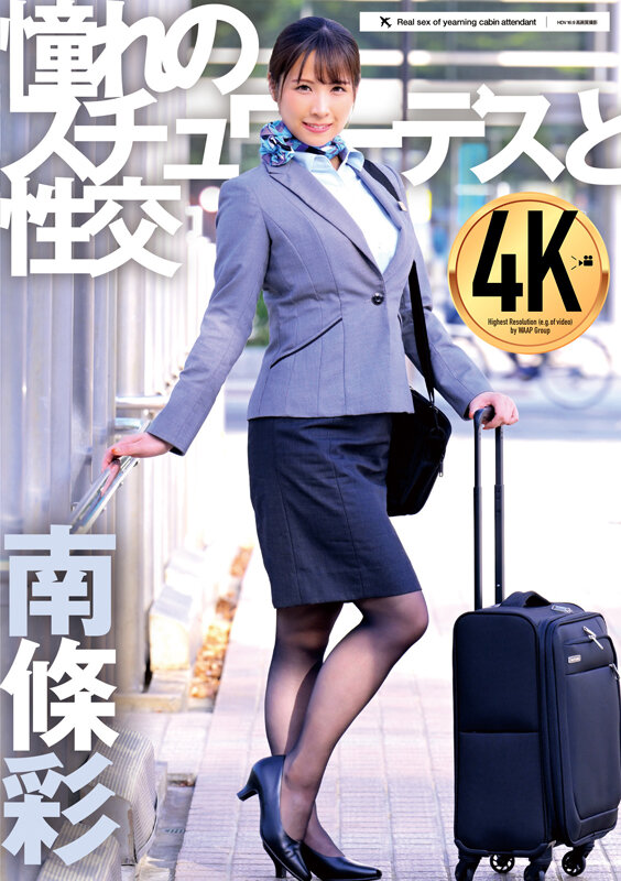 憧れのスチュワーデスと性交 南條彩 サンプル 1
