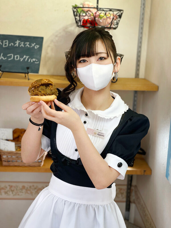 脱糞ベーカリーカフェ ホクホクうんこ鬼盛り！あやめのボリューム満点うんコロッケパンをどうぞ♪ サンプル 12