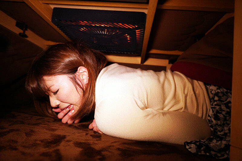 コタツの中でこっそり悪戯 義母に中出し近親〇姦！不倫美熟女の股間にズボッ！ 8時間32名 サンプル 8