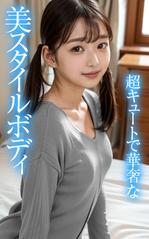【新人AI】正統派美少女スター ツインテールの天使 あどけなさが残る童顔ちっぱい娘 森下ひかる サンプル 4