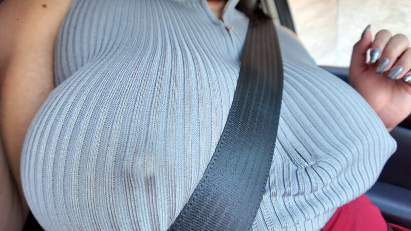 ノーブラ爆乳ムチムチおっぱいデート5 藤沢麗央 サンプル 1