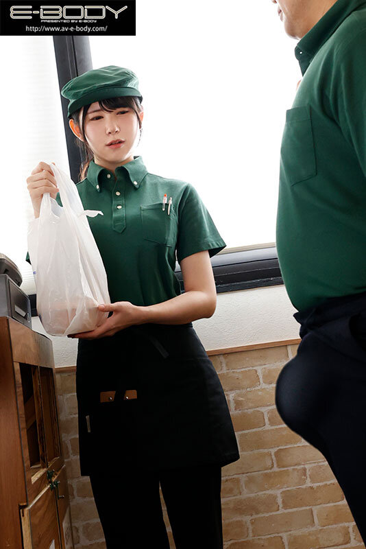 SEXのことで頭が一杯な牛丼チェーン店の巨乳JDバイトは店長のデカチンが気になって今日も仕事に手が付かない 福原みな サンプル 1