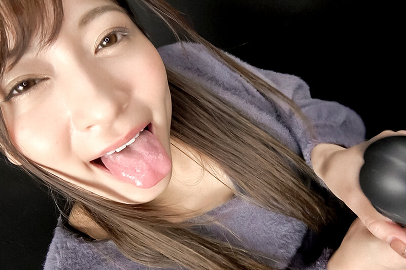 淫乱痴女のベロ唾液手コキ サンプル 5