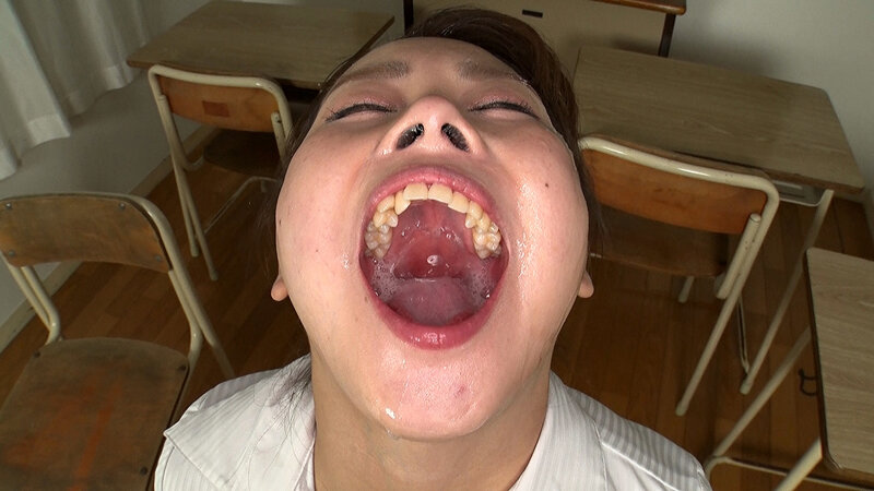 濃厚どろどろ唾液顔面舐めレズ