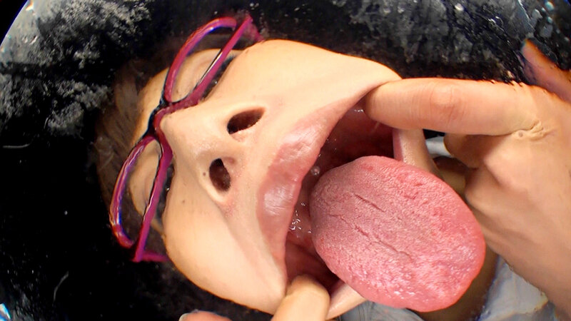 肉厚ベロ美女のバーチャルキス