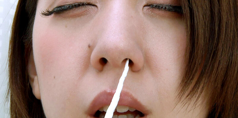 美女の高粘度鼻水鑑賞 サンプル 5
