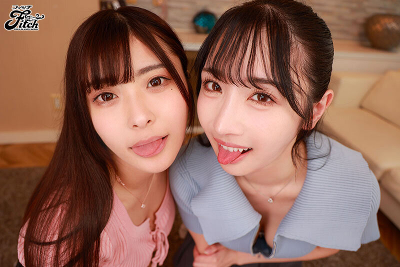 【VR】【Fitch高画質8K肉感VR】 密着パフパフ！ボクだけの巨乳W家庭教師 似鳥日菜 小野坂ゆいか サンプル 5