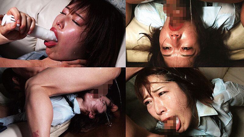 ドマゾ女の性被虐願望 喉奥破壊イラマ地獄中にピストンで覚醒したいド変態 ひな 葉月ひな サンプル 10