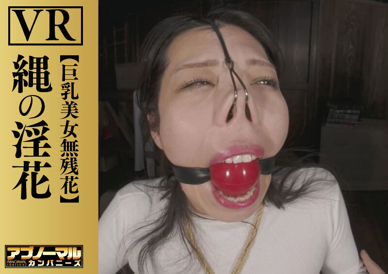 【VR】縄の淫花VR 巨乳美女無残花 小宮山亜依 サンプル 8