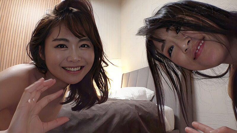 ヤリマン女2人組×ヤリチンの俺1人 かんぱ～い3P乱交！ サンプル 11