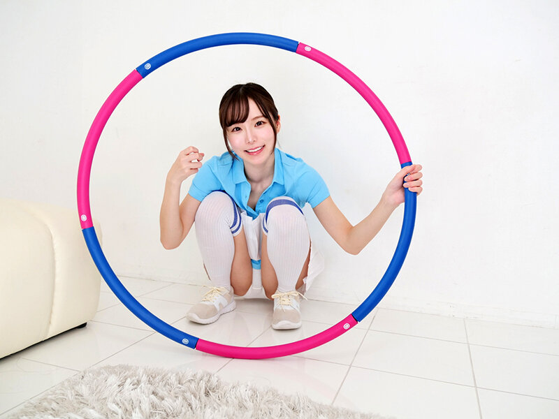 シコシコしながらエクササイズ！ パンチラインストラクター挑発JOI サンプル 1