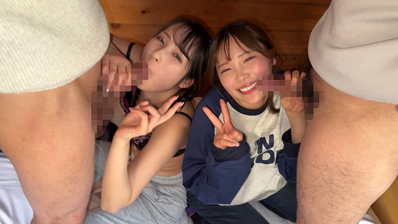 つむぐちゃん＆みのりちゃん 私をスノボに連れてって大学生、春休みSEX スノボ女子と雪山乱交パーティ映像 サンプル 6