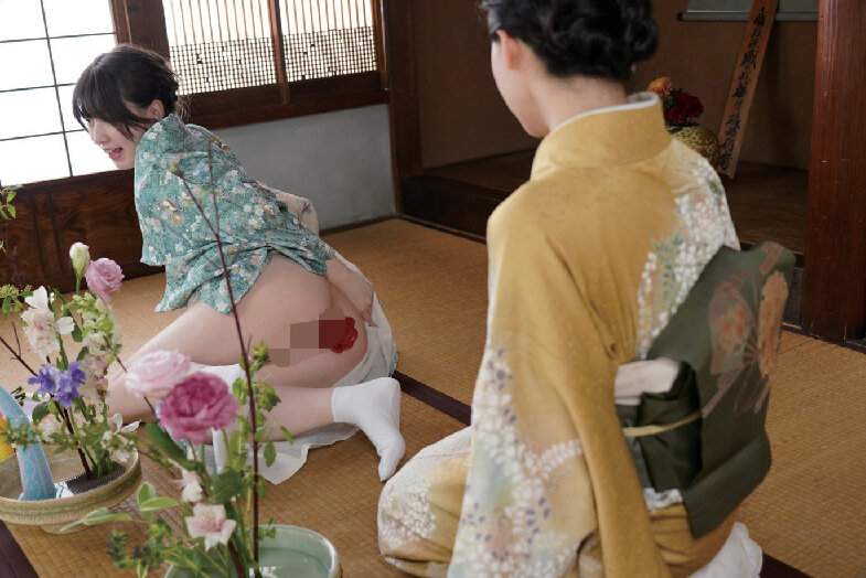 和とみやびの緊縛館 Vol.16 肛門被虐レズビアン 女華道家菊門調教 花狩まい サンプル 8