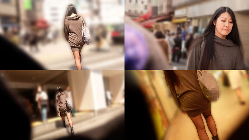 痴●電車＃053 敏感ワンピ女子 サンプル 1